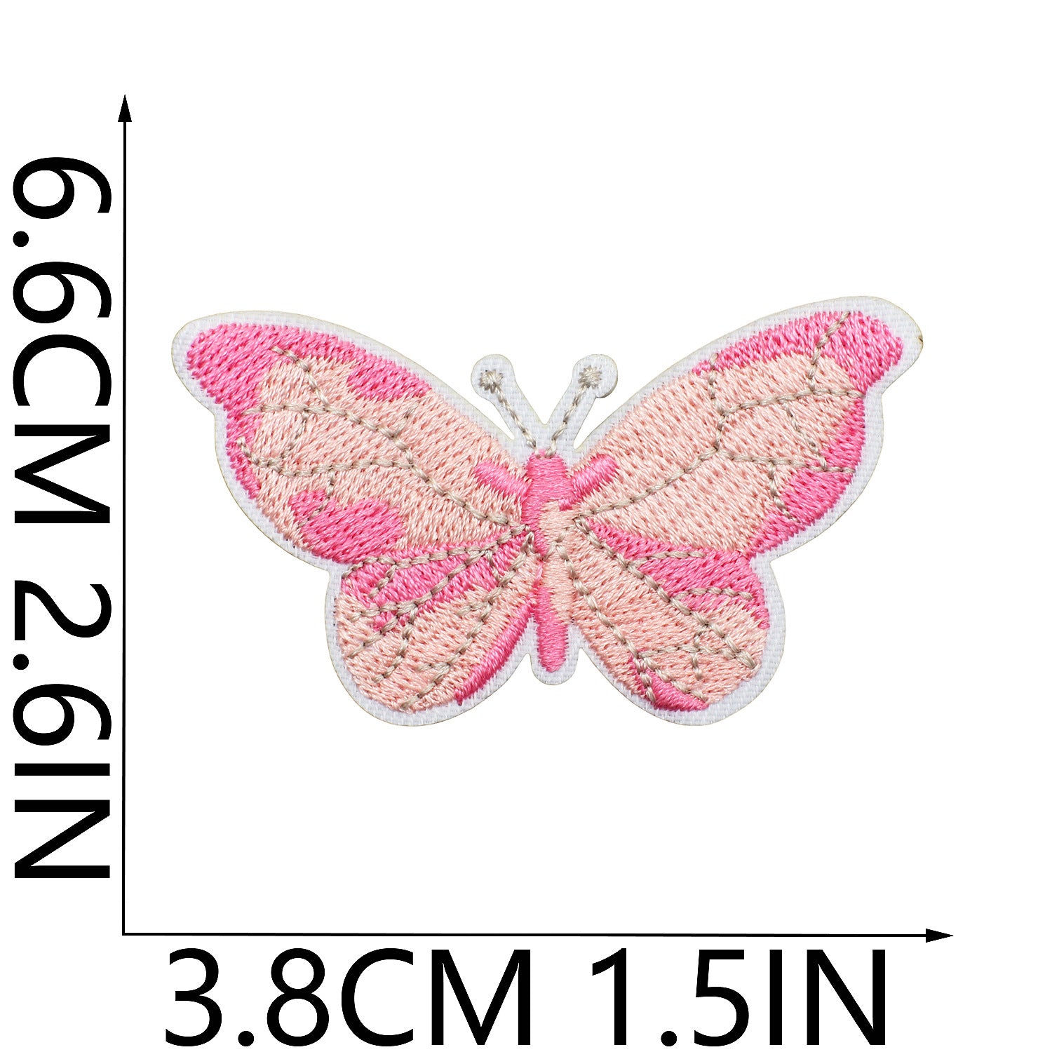 Wholesale Sweet Embroidered Cloth Sticker Valentine Bear Patch Sticker